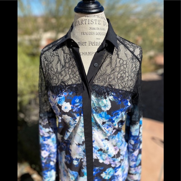 Robbi & Nikki by Robert Rodriguez Floral, Lace BTN - Picture 4 of 6